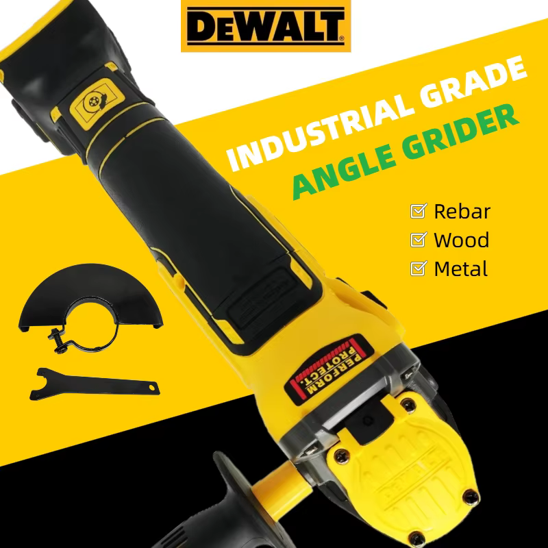 Meuleuse d'angle sans fil DEWALT DCG409 FLEXVOLT Smart 20V pour découpe et meulage intensifs (unité nue)
