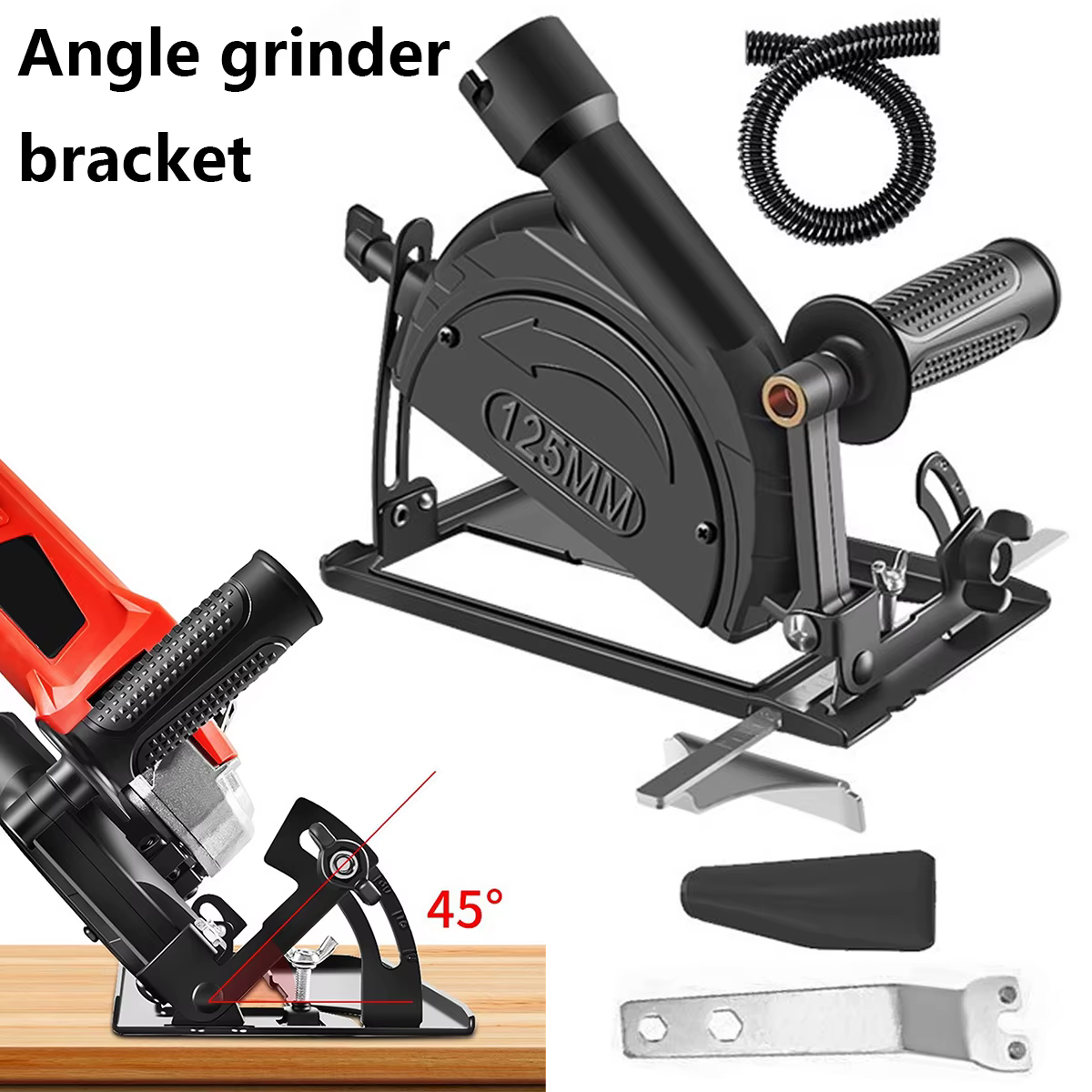 Support de meuleuse Angle réglable 0-45 ° Convertisseur