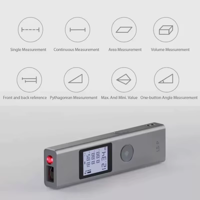 Télémètre Laser d'origine AtuMan DUKA 25/40m LS-P/LS-1 chargeur USB Portable