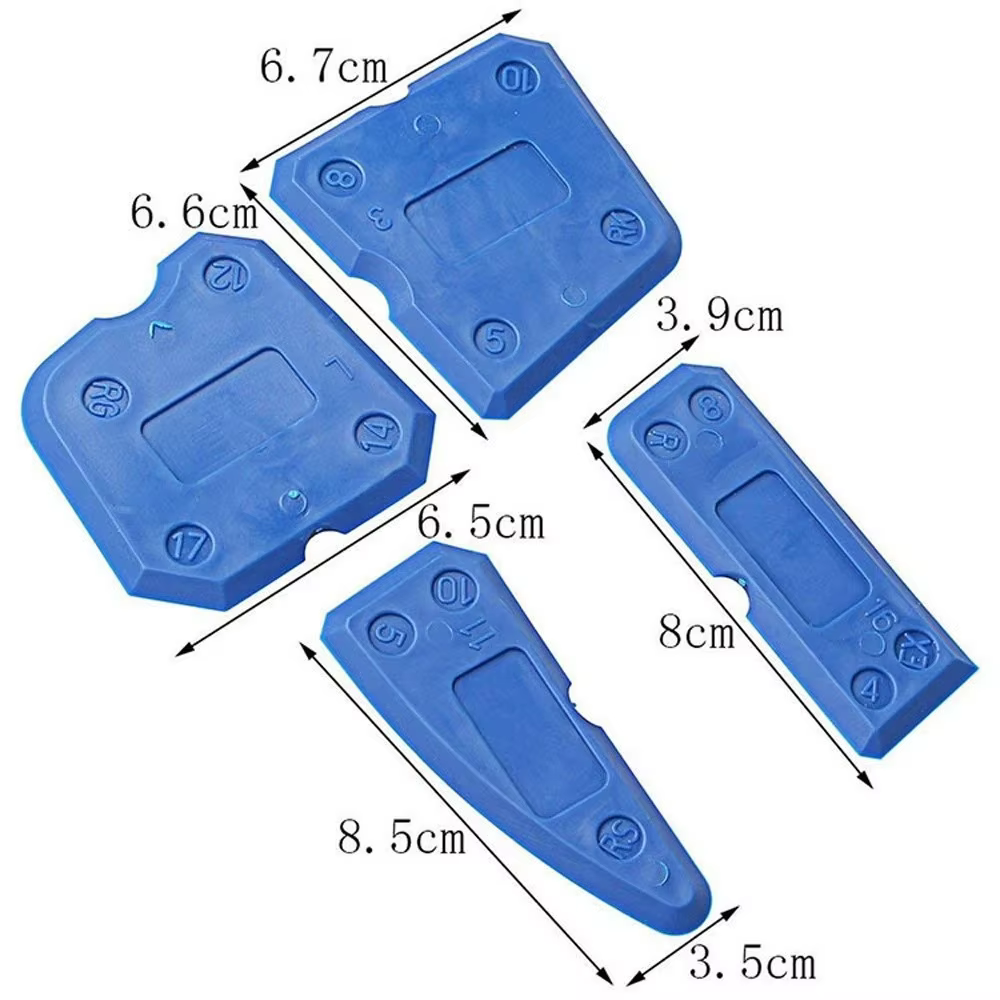 Lot de 4 outils de calfeutrage en silicone