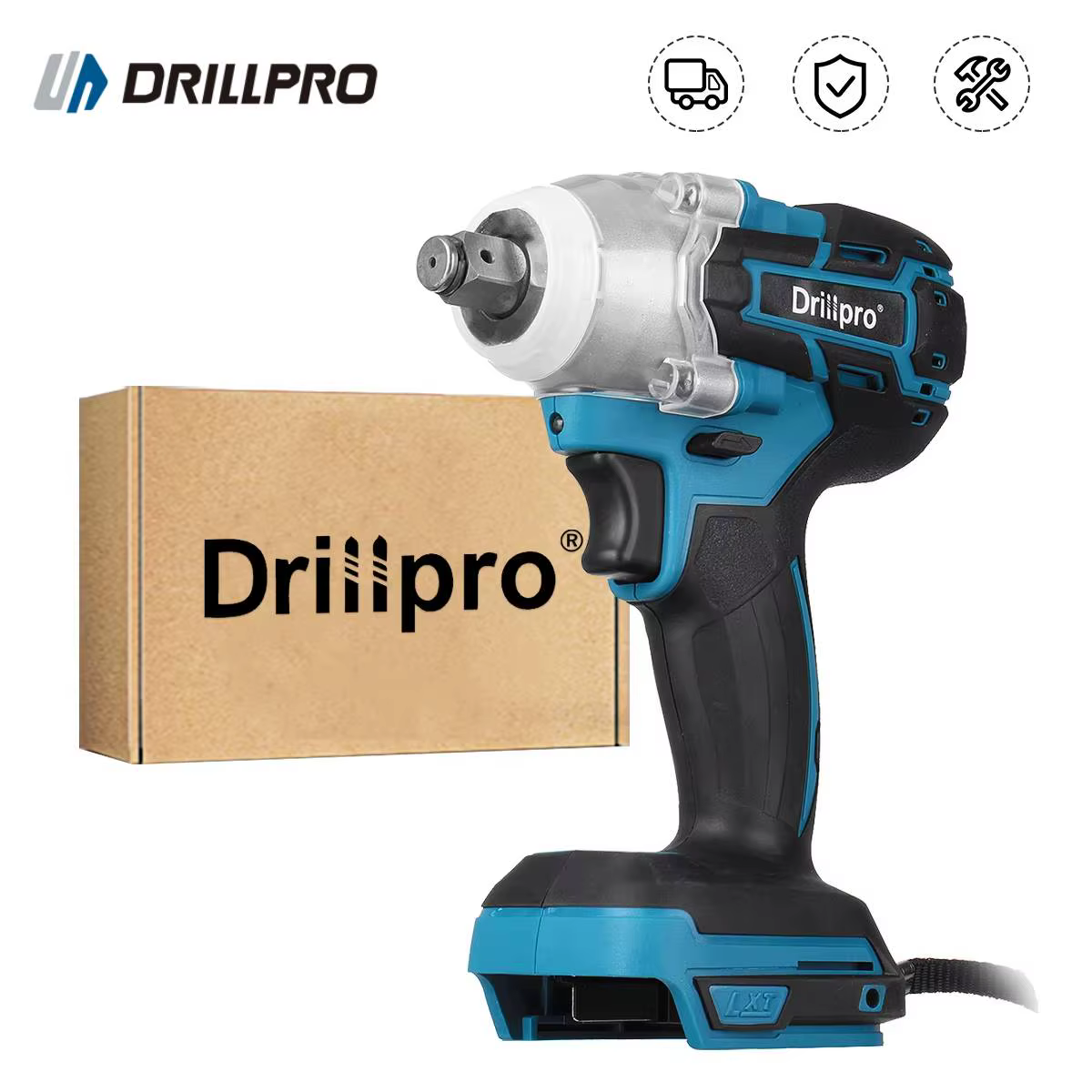 Drillpro – clé à chocs électrique sans balais