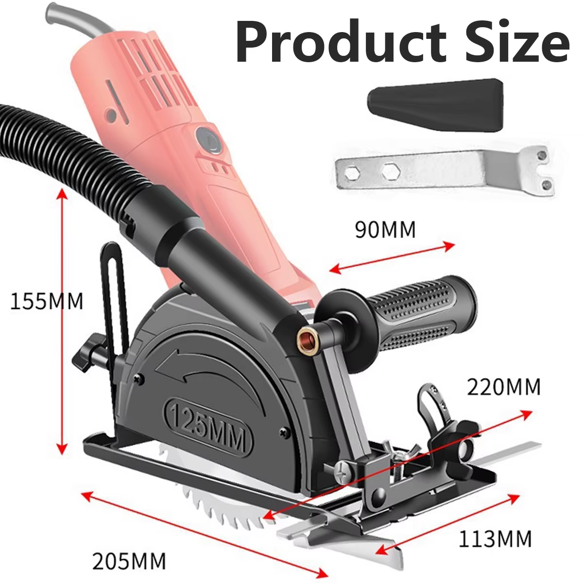 Support de meuleuse Angle réglable 0-45 ° Convertisseur