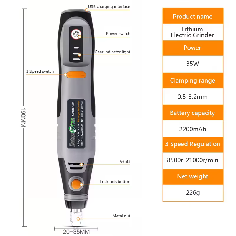 Perceuse électrique Rechargeable 35W