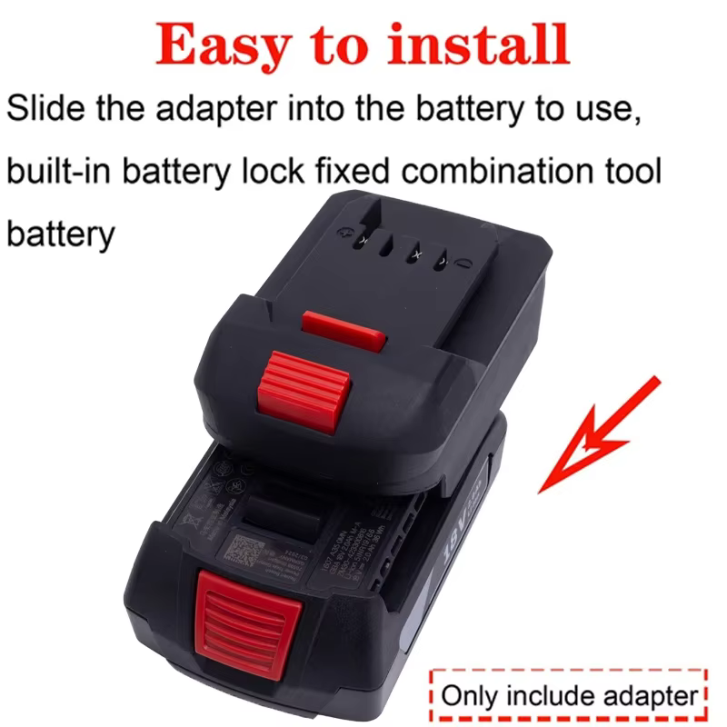 Adaptateur de batterie pour Bosch 18V à Lidl Parkside X20V
