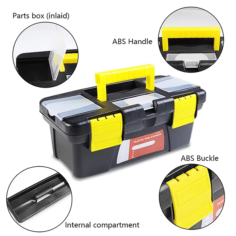 Boîte de rangement d'outils à deux couches