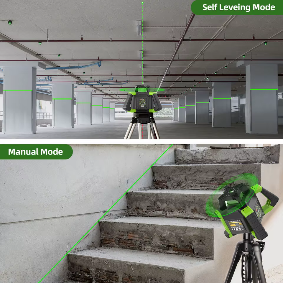 Huepar-Niveau laser à distance RL300HVG