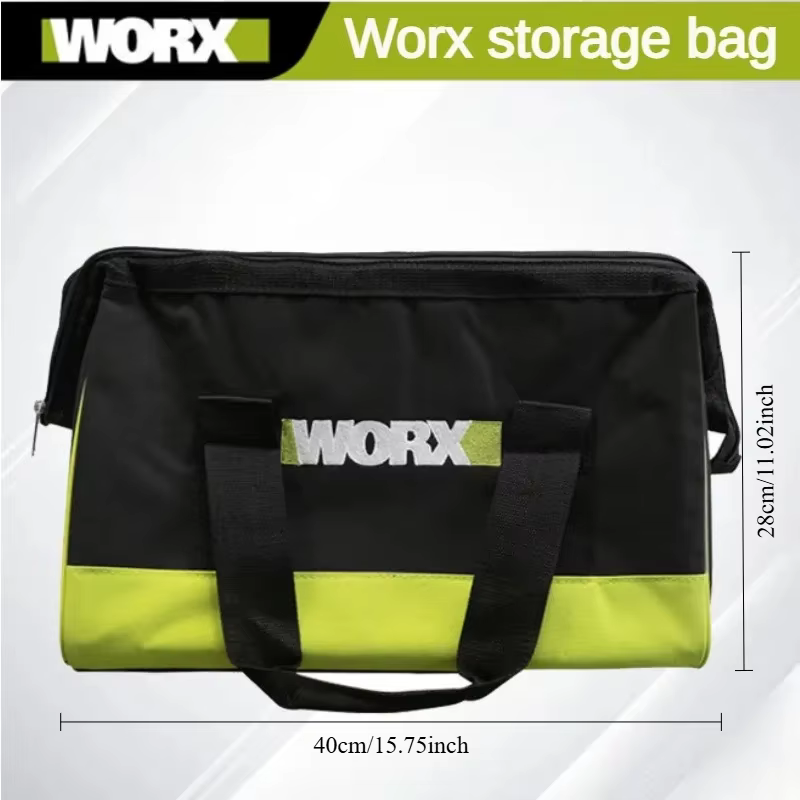 WORX – sac à outils manuel à double couche en tissu Oxford
