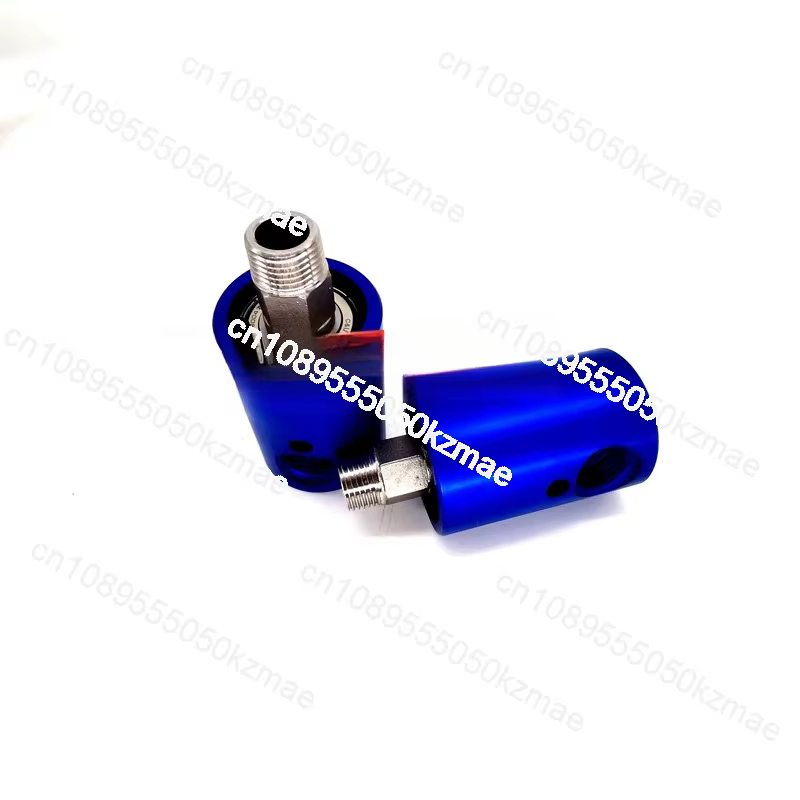 Foret en U pour perçage profond avec joint rotatif haute vitesse