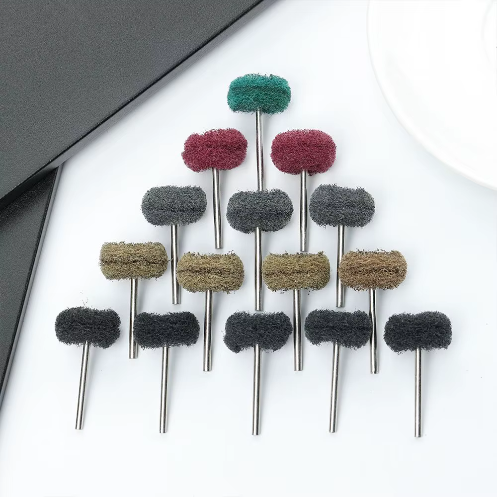 Mini accessoires de polissage de ponçage avec tige de 3mm