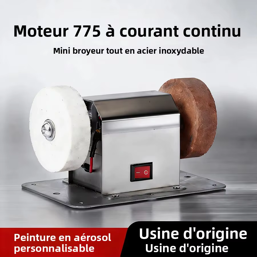 Mini meuleuse électrique de table