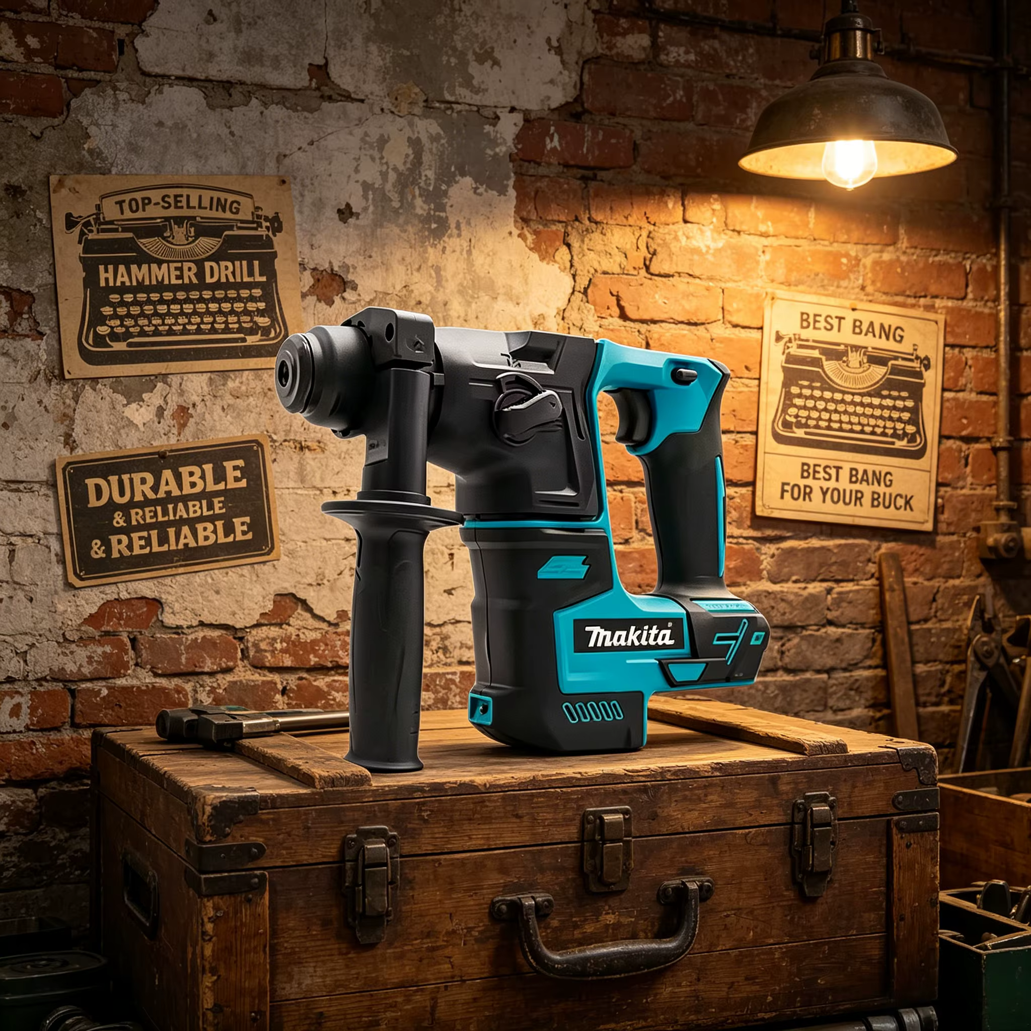 Marteau perforateur sans fil Makita HR140D 10