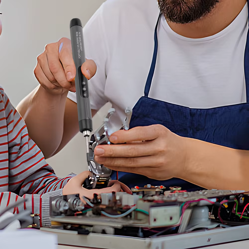 Kit de fer à souder électrique numérique USB multifonctionnel