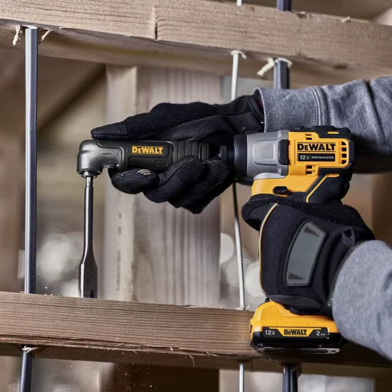 DEWALT DWAMRASETFT adaptateur de perceuse à Angle droit système 4 en 1 arbre Flexible