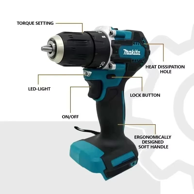 Perceuse électrique sans fil Makita DDF487 18V