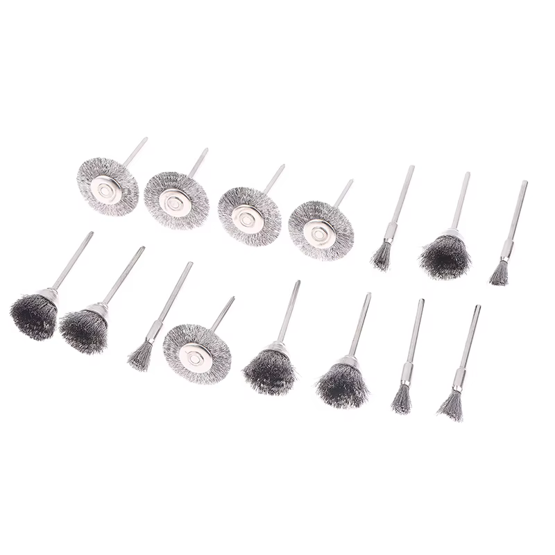 Ensemble de Mini brosses métalliques