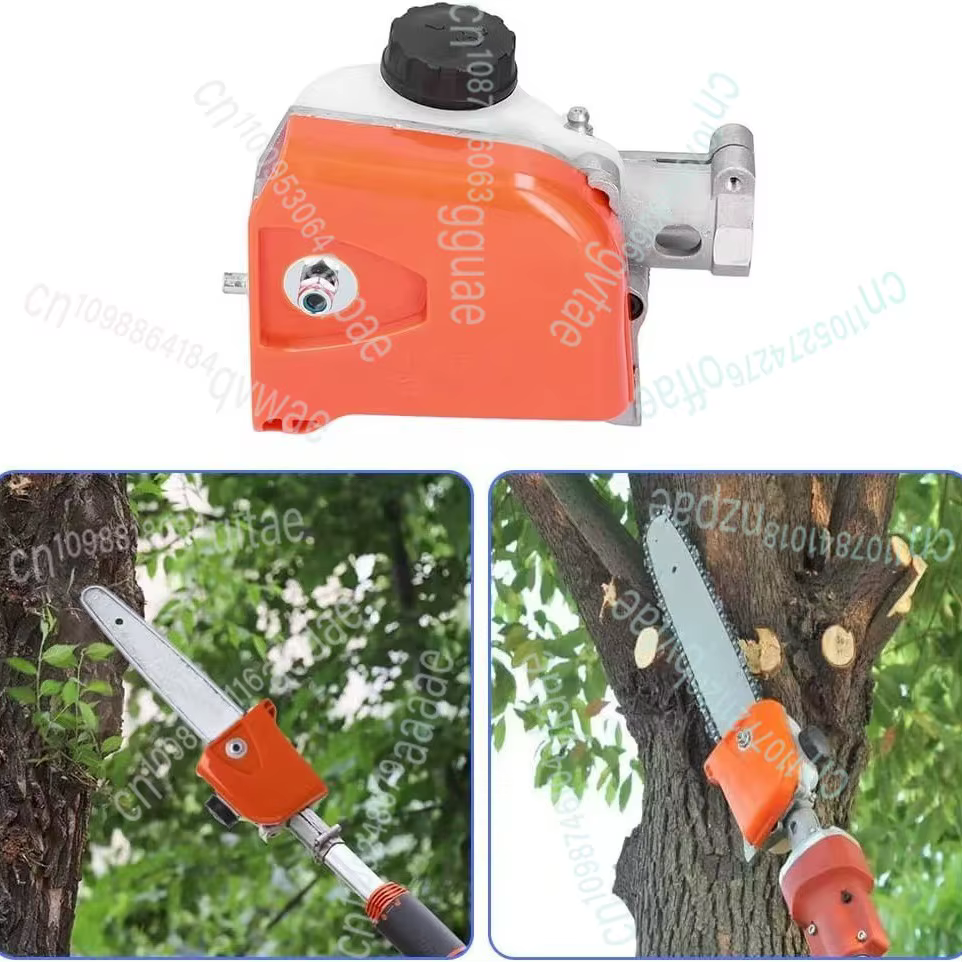 Tête de scie à branches hautes pour tondeuse à gazon