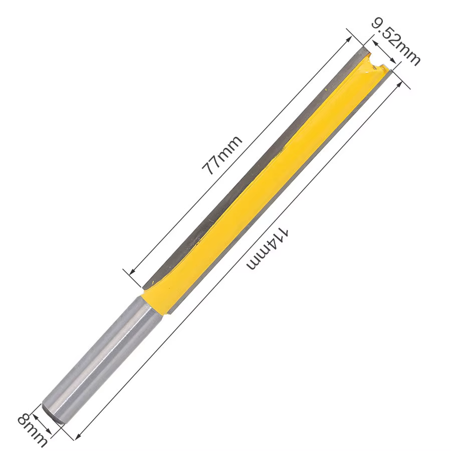 Fraise à Tige de 8mm pour Outil Électrique