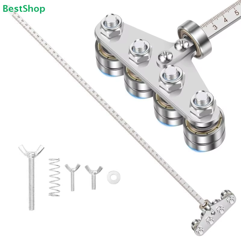 ♣ Guide de coupe circulaire avec roulement à billes