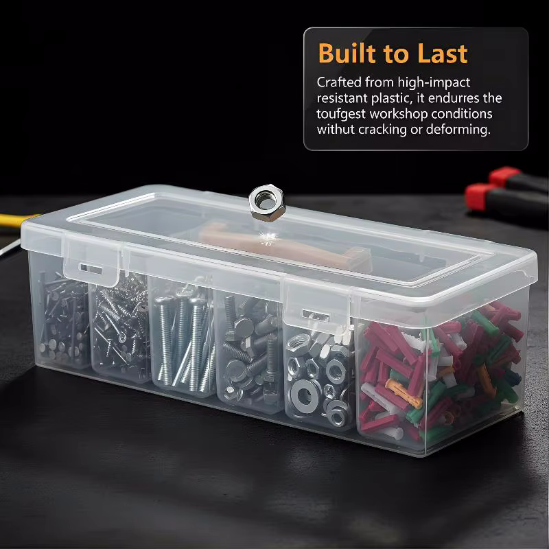 Boîte de rangement pour outils multi-compartiments