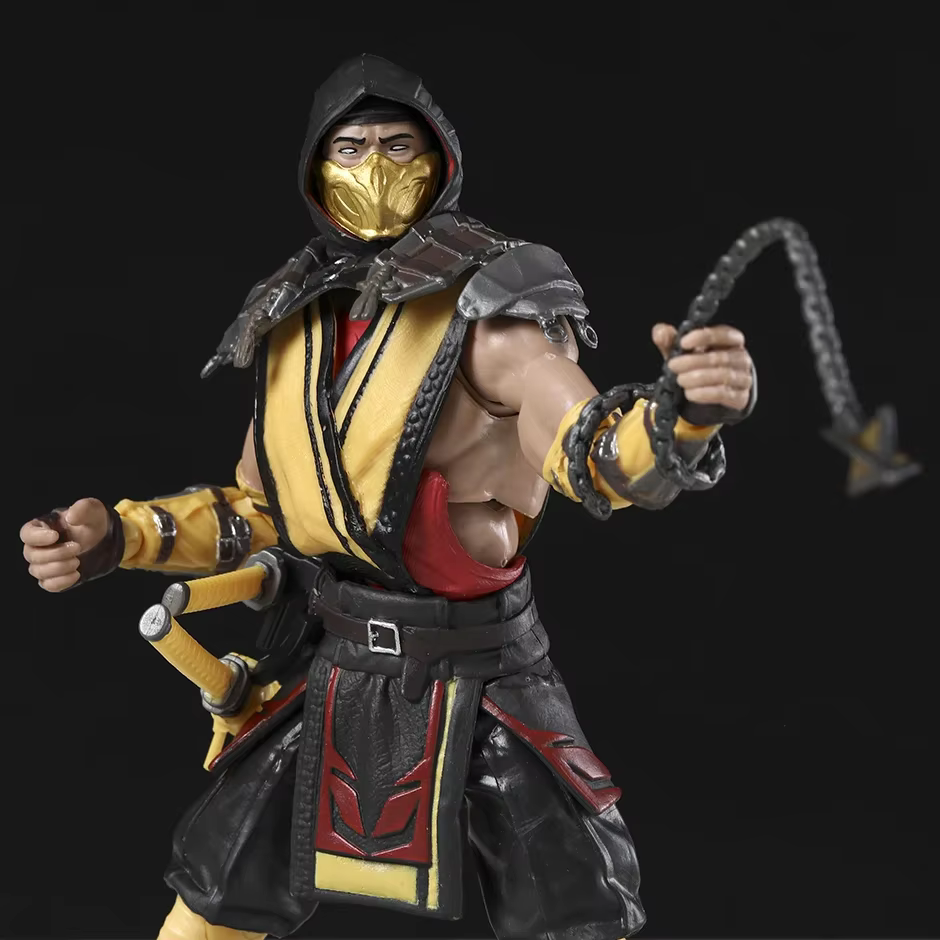 Figurine d'action Sub-Zero Scorpion de 7 pouces, modèle de décoration en PVC, jouet cadeau
