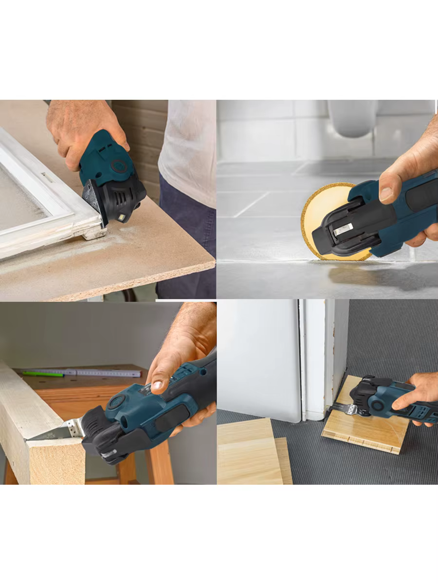 Outil multifonction oscillant anti-vibration sans balais et sans fil