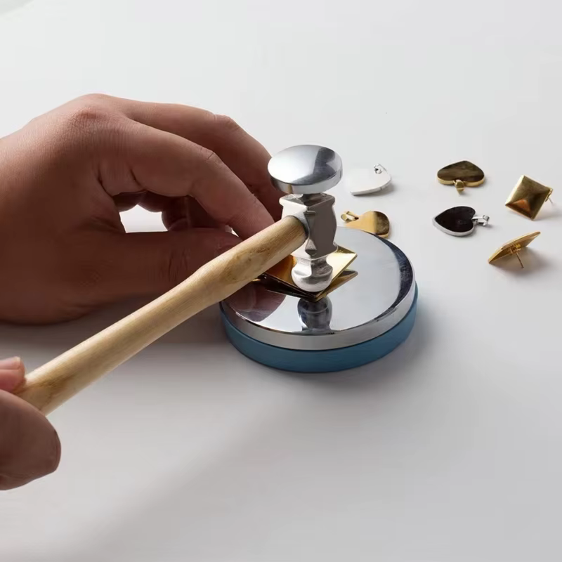 Marteau à manche en bois pour bijoux artisanaux, marteau d'orfèvre ergonomique pour les amateurs bricolage, livraison directe