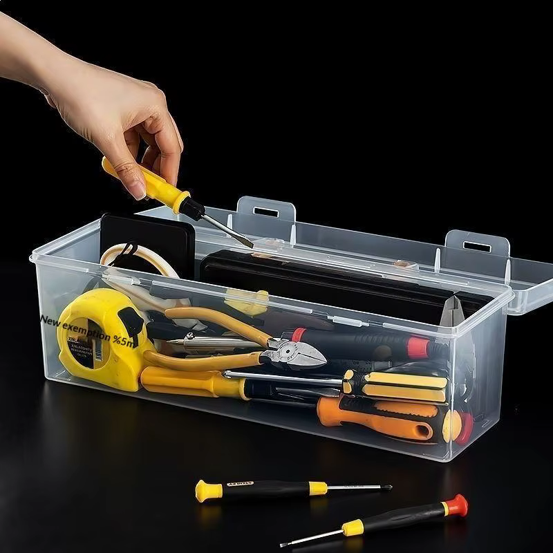 Boîte de rangement pour outils avec plusieurs compartiments
