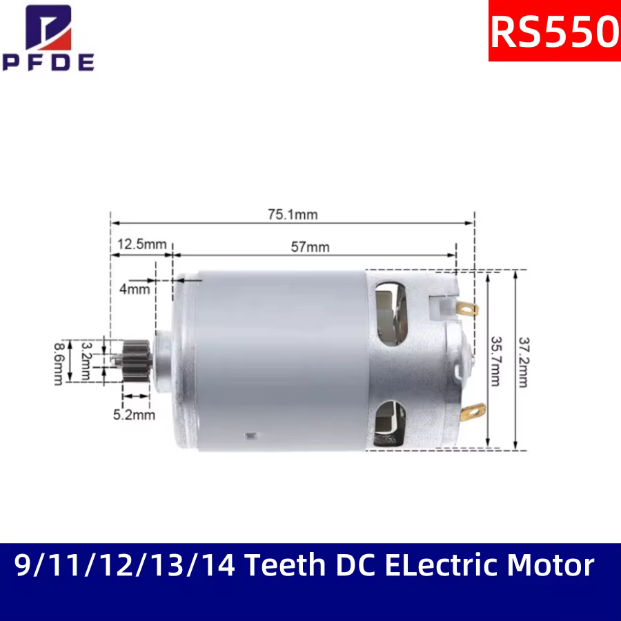 Moteur ELecaccelerMotor CC pour perceuse et tournevis