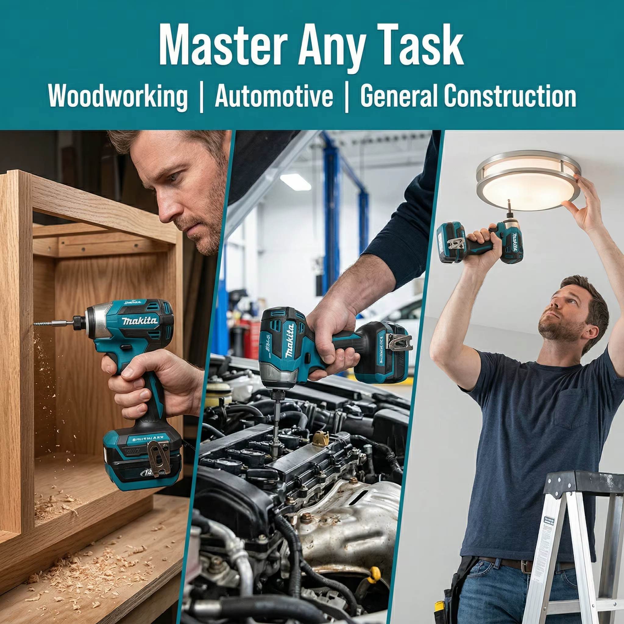 Makita DTD173 Perceuse-visseuse sans fil 18V LXT sans balais 180 N·m avec mode T