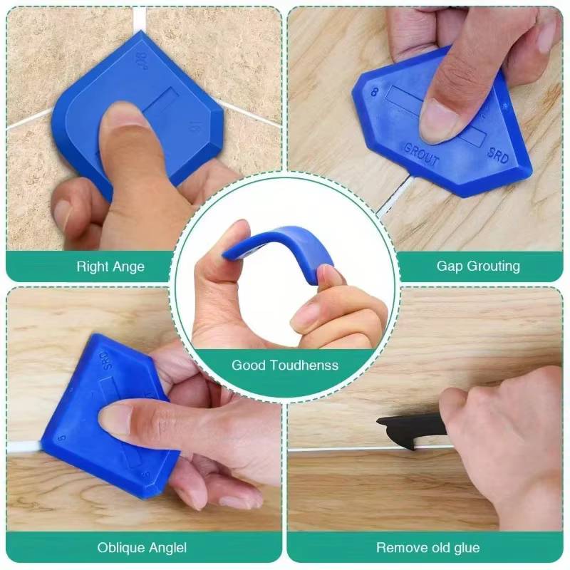 Grattoir à ciment en verre et Silicone