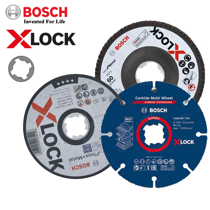 Bosch X-Lock-Disque de Meulage en Métal et Acier Inoxydable