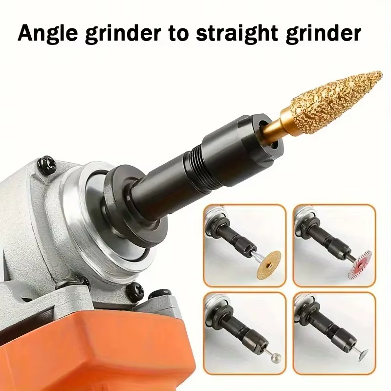 Adaptateur modifié pour meuleuse d'angle 3/6 mm