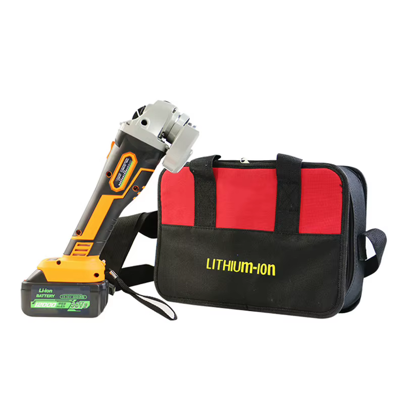 Ponceuse d'angle électrique sans fil 18V professionnelle portable