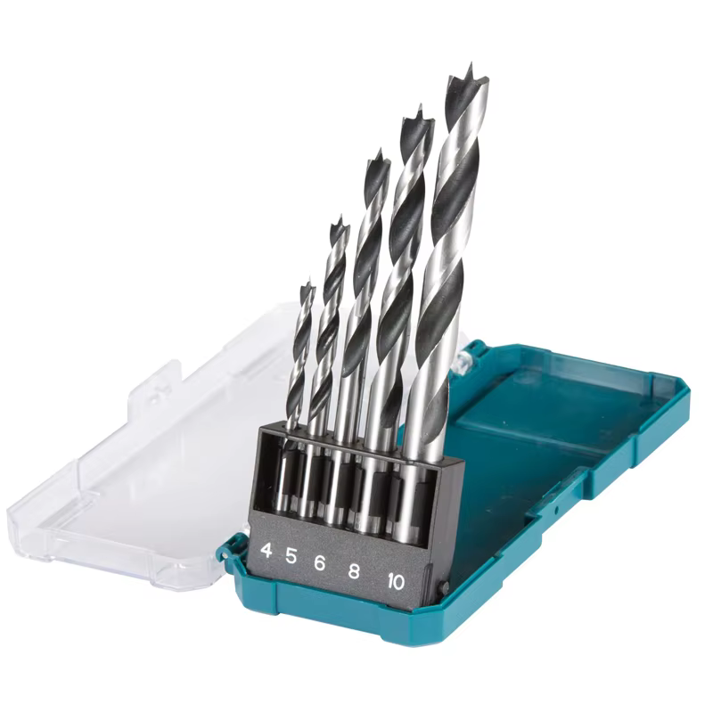 Makita D-72833 D-72861 jeu de forets pour métal/bois HSS-Tin foret hélicoïdal diverses tailles accessoires d'outils multifonctionnels