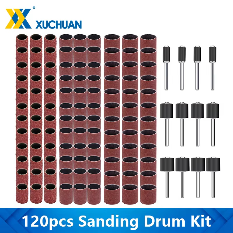 Kit de tambours de ponçage 120 pièces