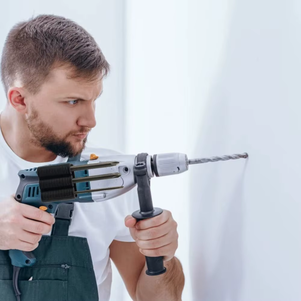 Supports d'embouts à changement rapide pour perceuse
