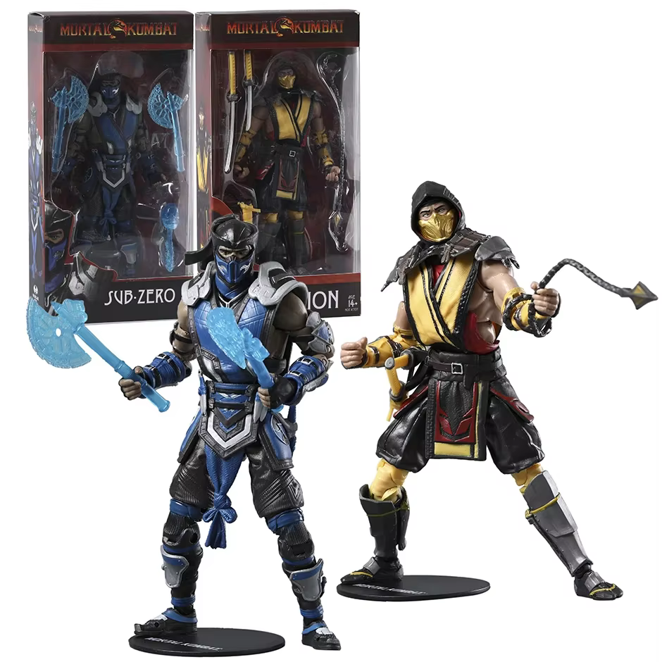 Sub-Zero Scorpion Mortal Kombat décorations figurine Collection jouet cadeau