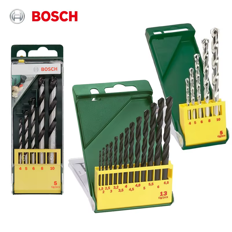 Jeu de forets hélicoïdaux Bosch pour le travail des métaux
