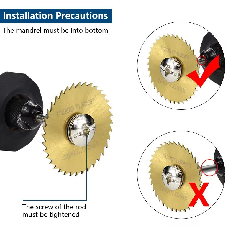 CMCP – Kit de 6 lames de scie HSS 22-44mm