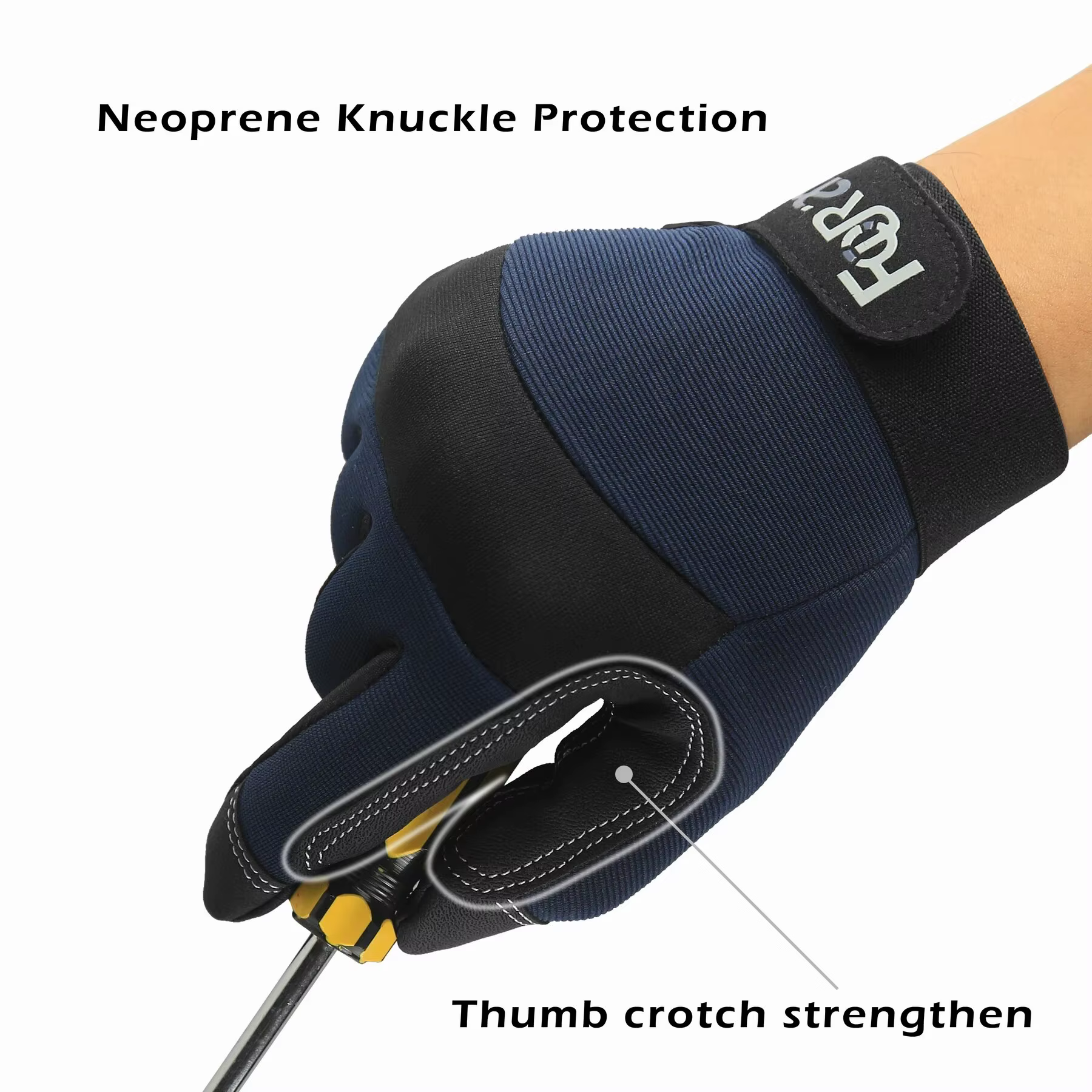1 paire de gants de travail haute déxtérité pour hommes et femmes – Compatible avec écran tactile