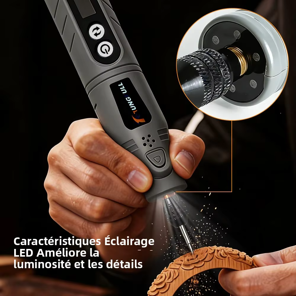 Kit d'outils rotatifs sans fil