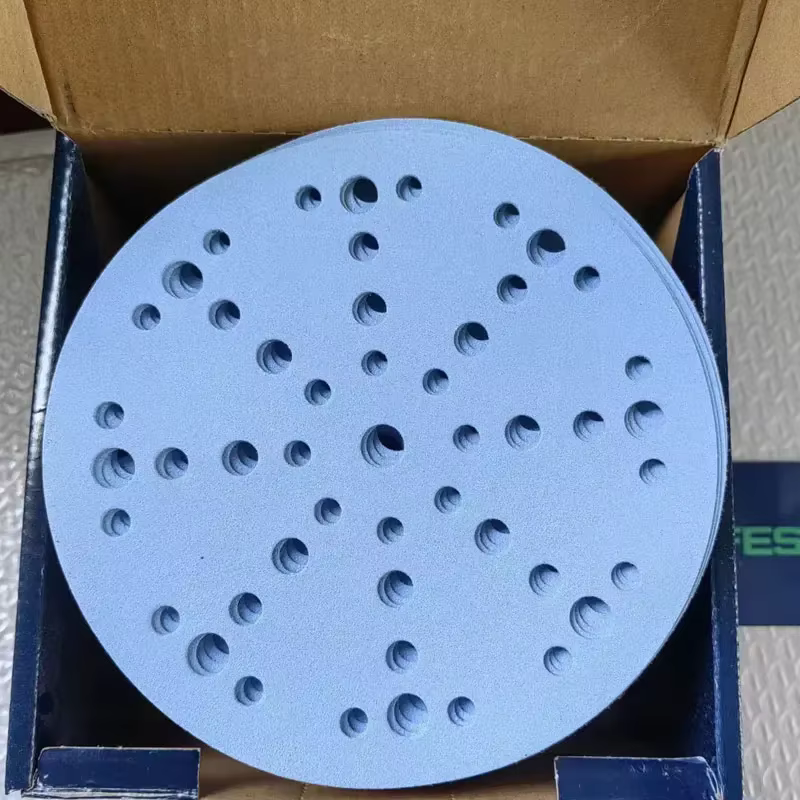 FESTOOL disques de meulage disque de ponçage grenat bleu 6 pouces 48 trous circulaire abrasif automobile charpentier 80-500 grain 80-500 maille
