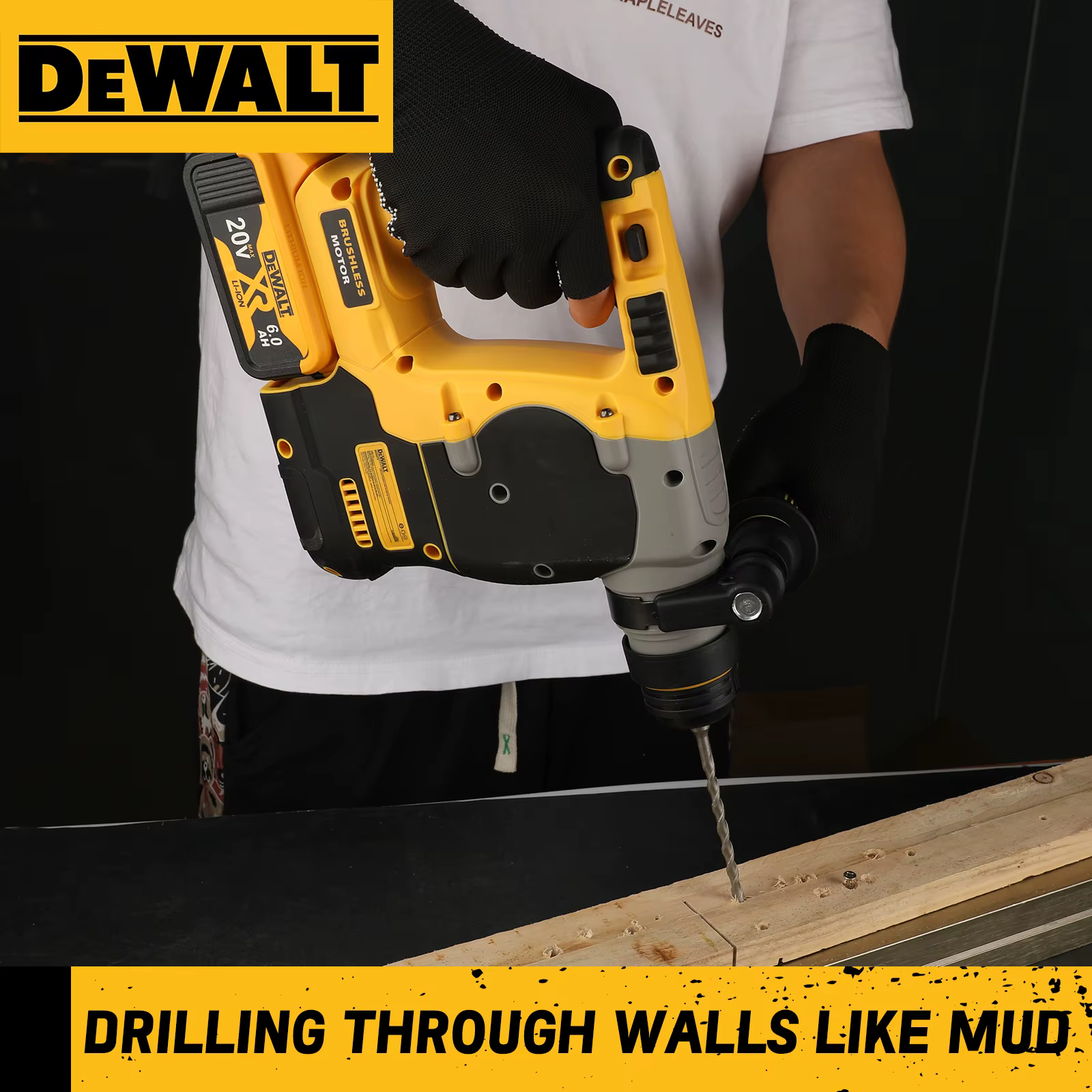DEWALT DCH273 perceuse à percussion rotative 18 V/20 V MAX SDS sans brosse 1 pouce PLUS