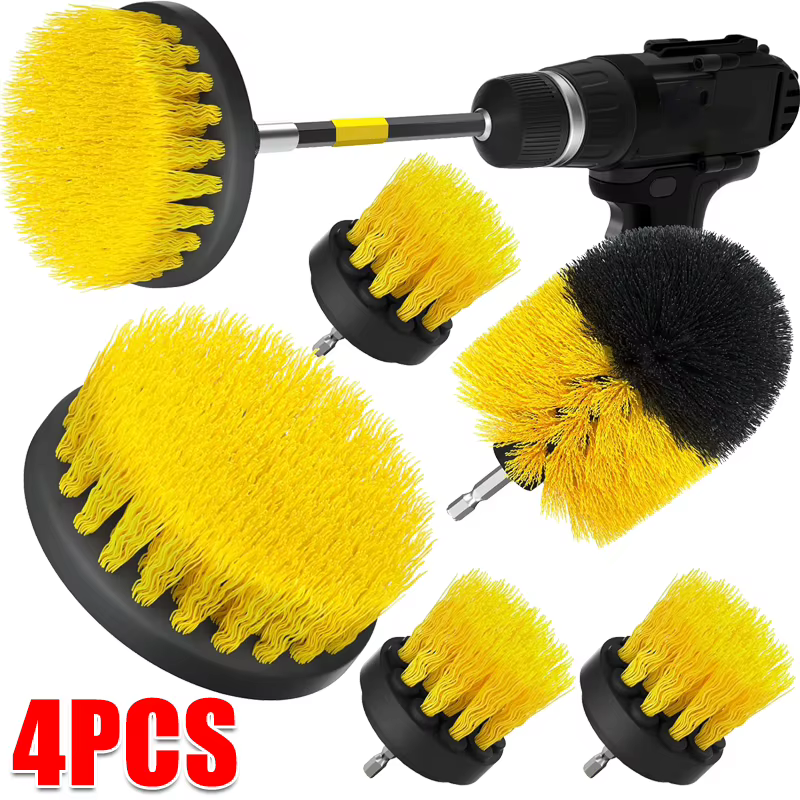 Kit d'embouts de brosses pour perceuse