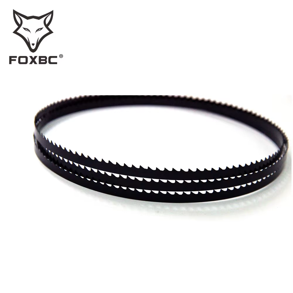 FOXBC 1712 x 12 x 0,36 mm Lames de scie à ruban 6 TPI pour Metabo BAS 260 Swift, BAS 261 Précision pour la coupe du bois et du plastique 3 pièces