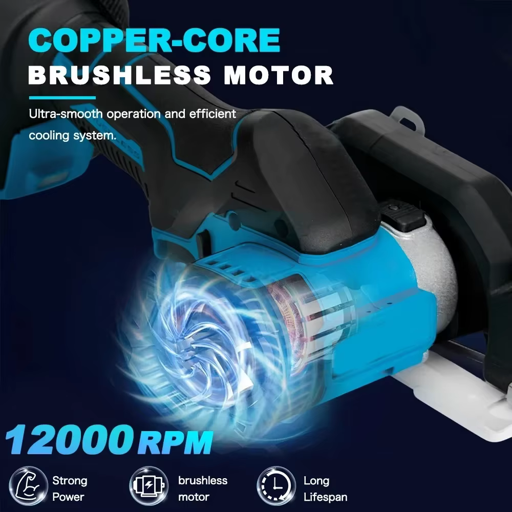 Nouveau Mini meuleuse d'angle sans brosse de 3 pouces