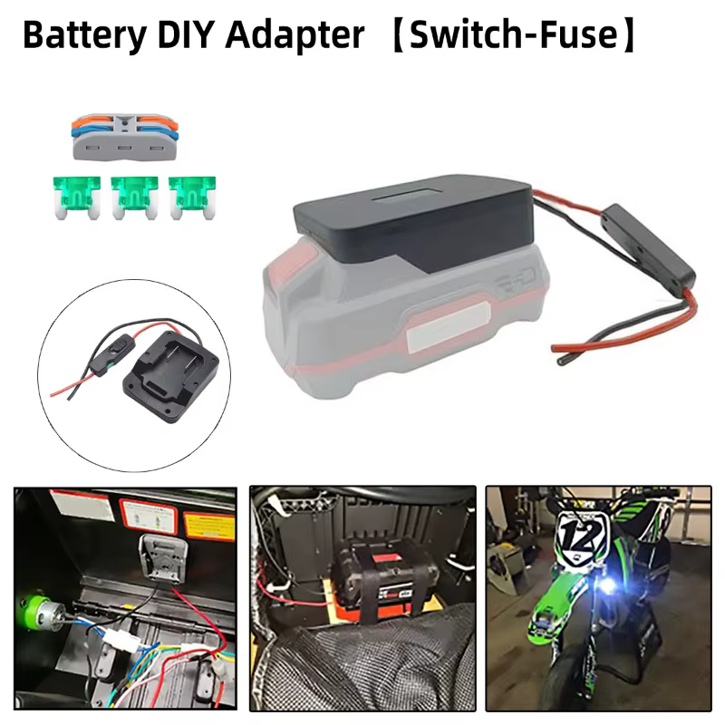 Kit de roue d'adaptateur de batterie d'alimentation
