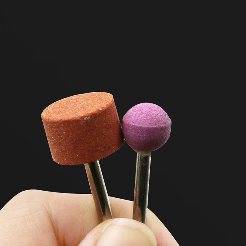 Pierre montée Abrasive pour outils rotatifs Dremel