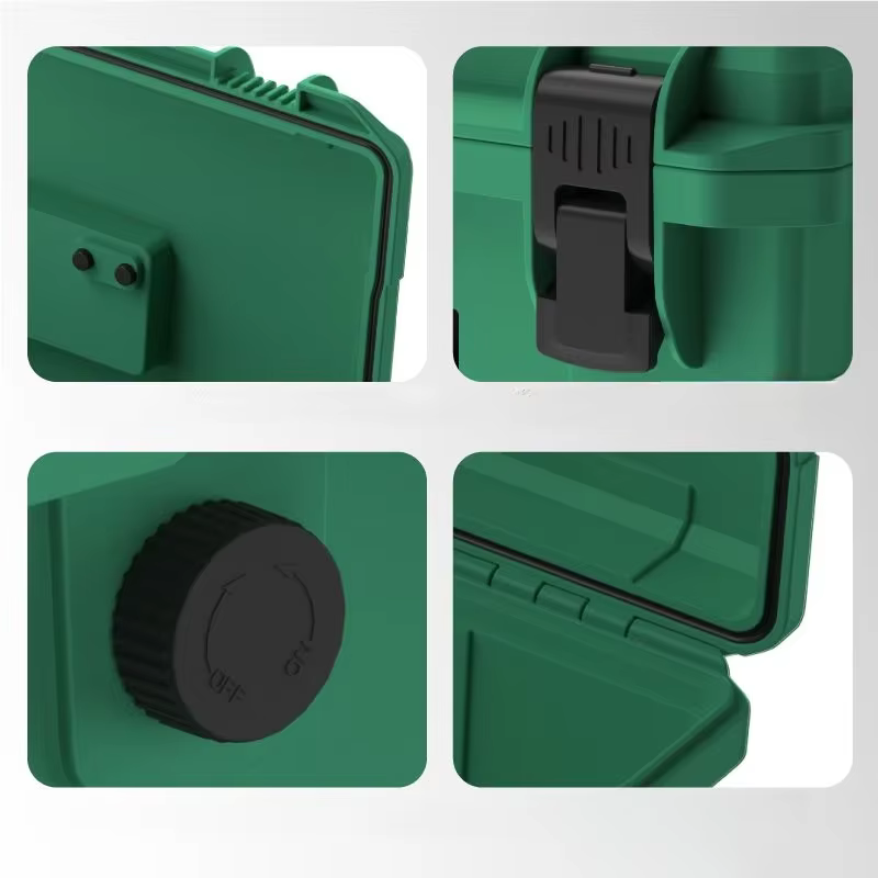 Valise en plastique rigide pour électriciens professionnels