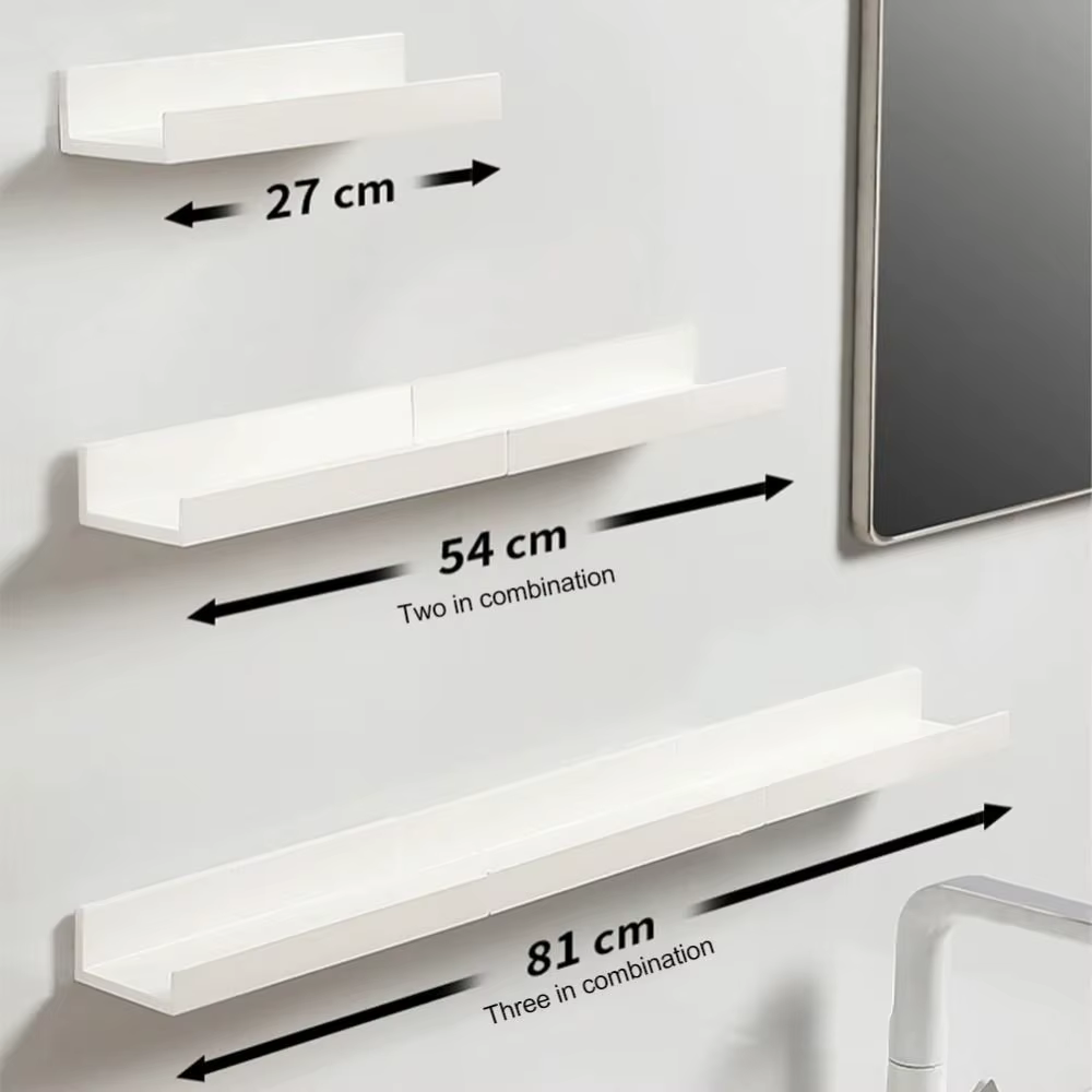 Étagère murale multifonction pour salle de bain